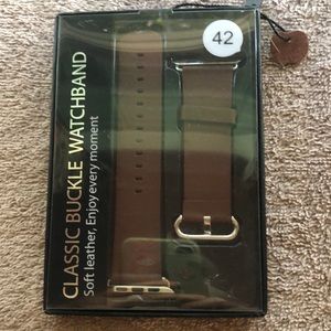 Apple Watch leather watch band NWOT